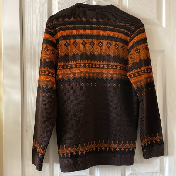 Norvyk virgin wool ski pro snowboarding ⛄️ ❄️ cardigan  Canadian made - Picture 9 of 10